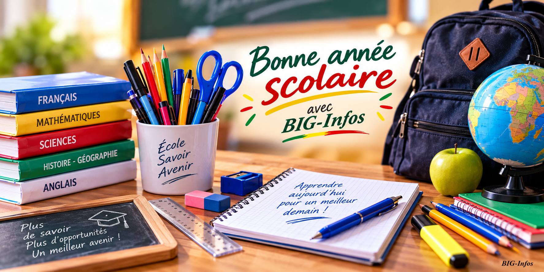 Bonne rentrée scolaire 2026 !