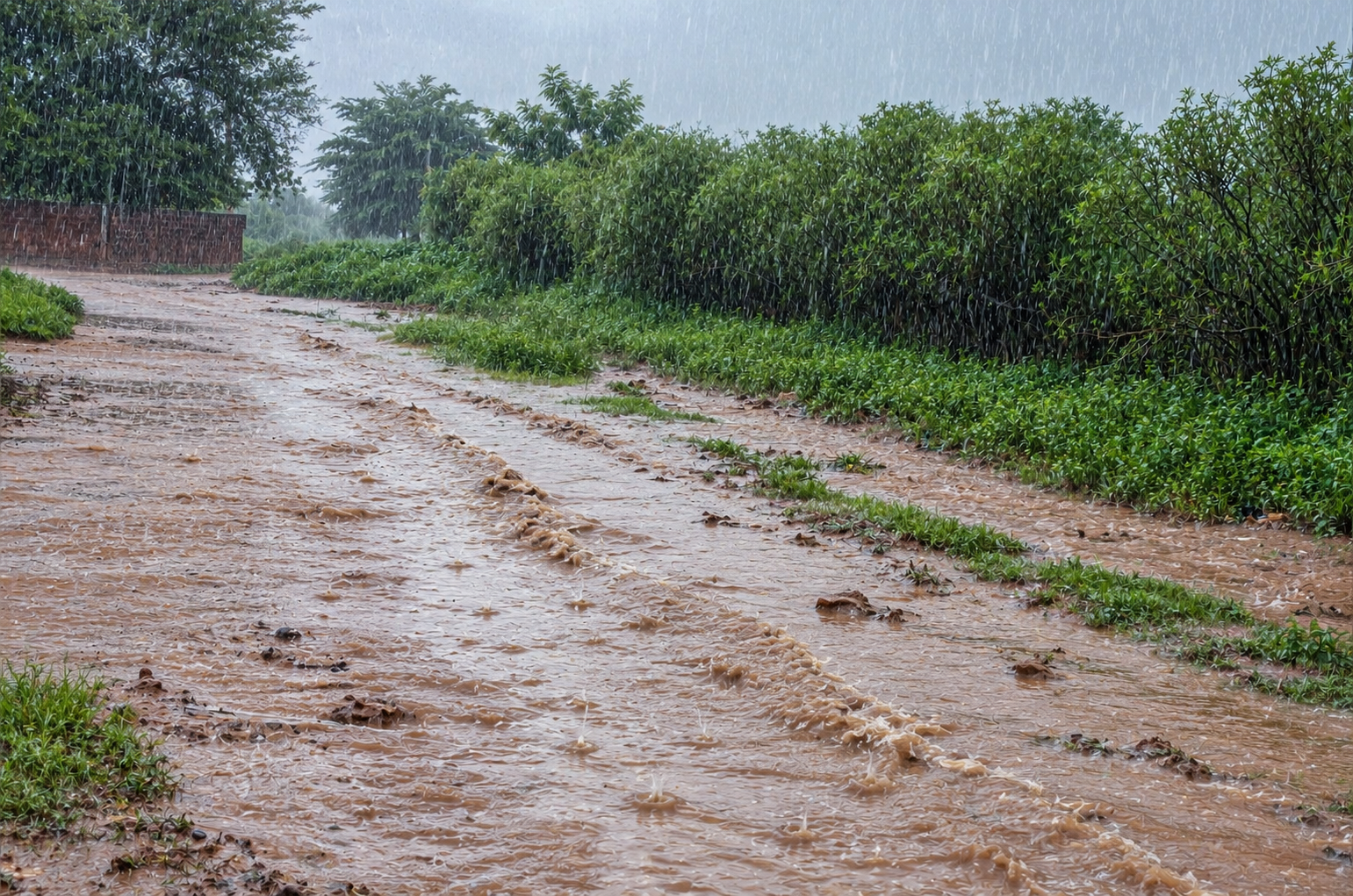 Mahina renoue avec l'espoir grâce à des pluies abondantes depuis l'aube.